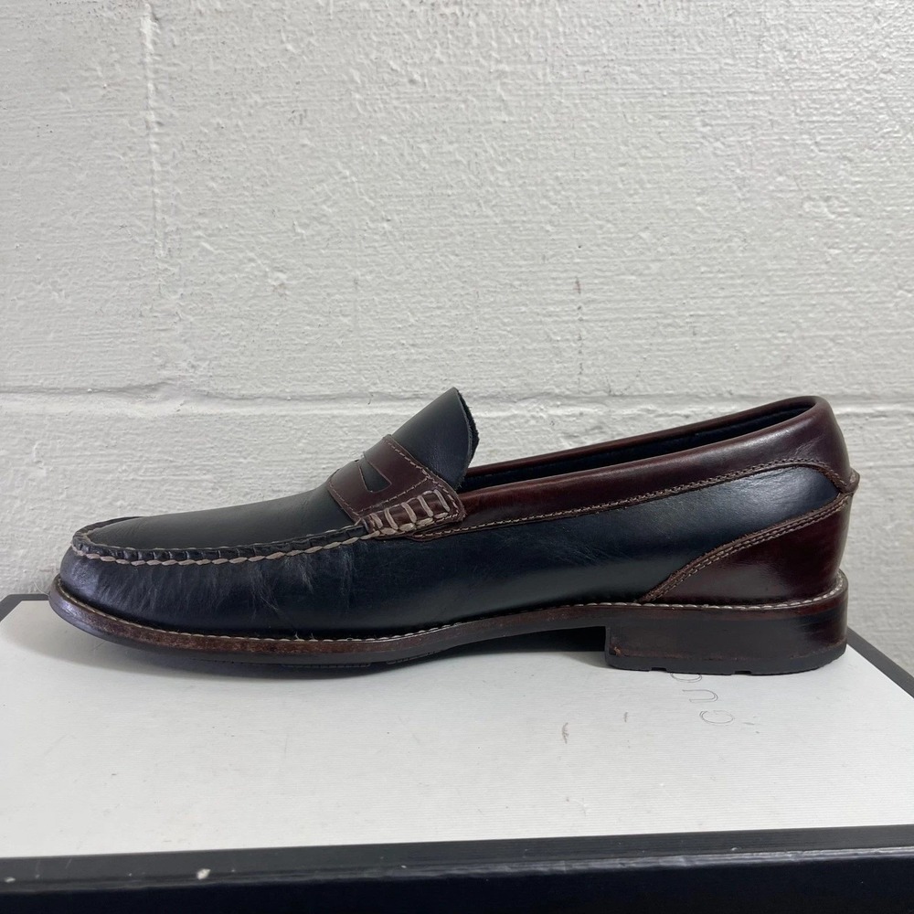 Sperry Top Sider STS10201 Penny Loafer Slip On Black Leather Casual Mens 11.5 M - Picture 5 of 13